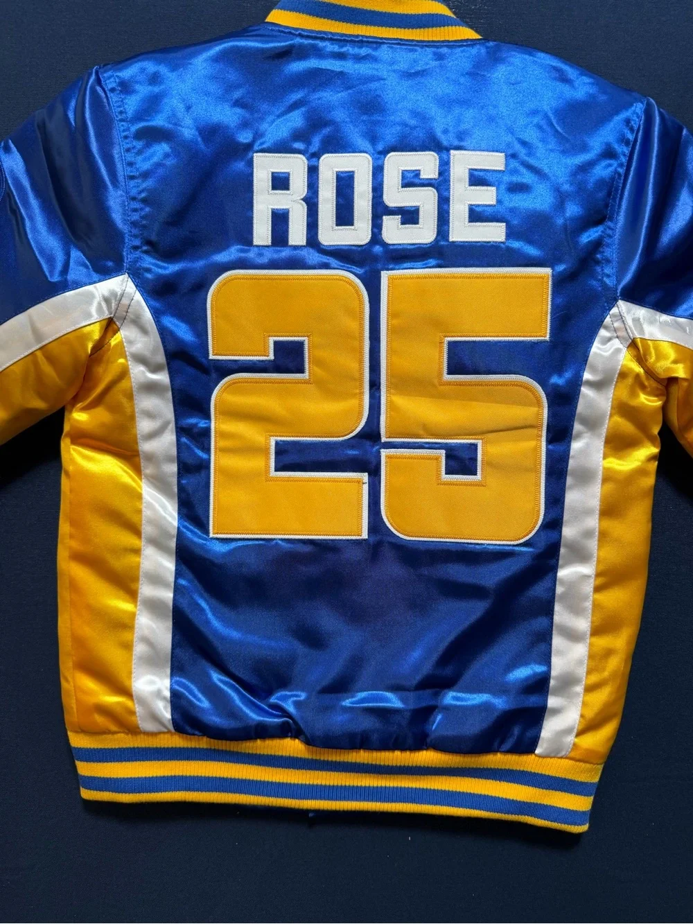 NWT Headgear Classics Satin Derrick Rose Simeon High School Jacket XS & Small
